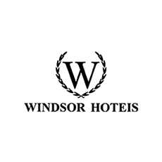Logo Windsor Hotéis — cliente SIX Creative